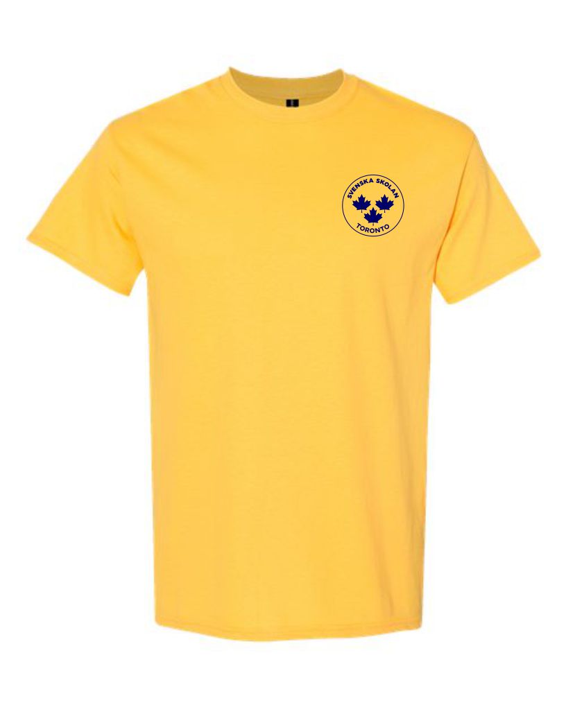 #8- Daisy Cotton Short Sleeve T-Shirt- Printed (Left Chest)